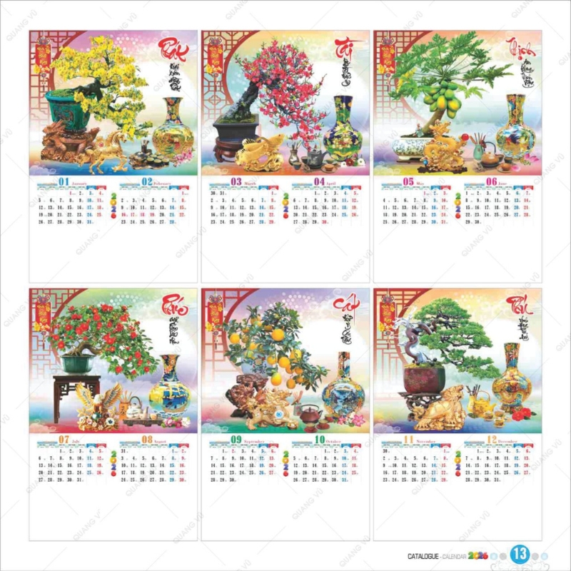 Mã lịch BM08 quà Tết 2026