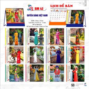 In lịch Tết giá rẻ tại Hải Dương
