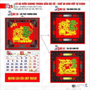 Làm lịch Tết Hưng Yên uy tín