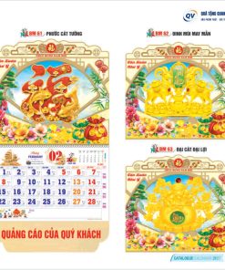 In lịch lò xo giữa bộ số mã BM58-BM63