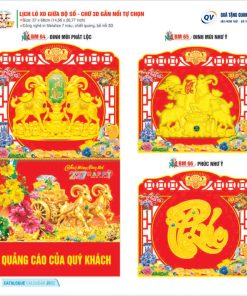 Mẫu lịch 2027 mã BM64-BM69