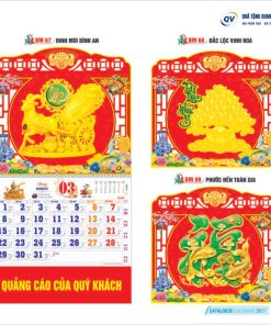 Mẫu lịch 2027 mã BM64-BM69