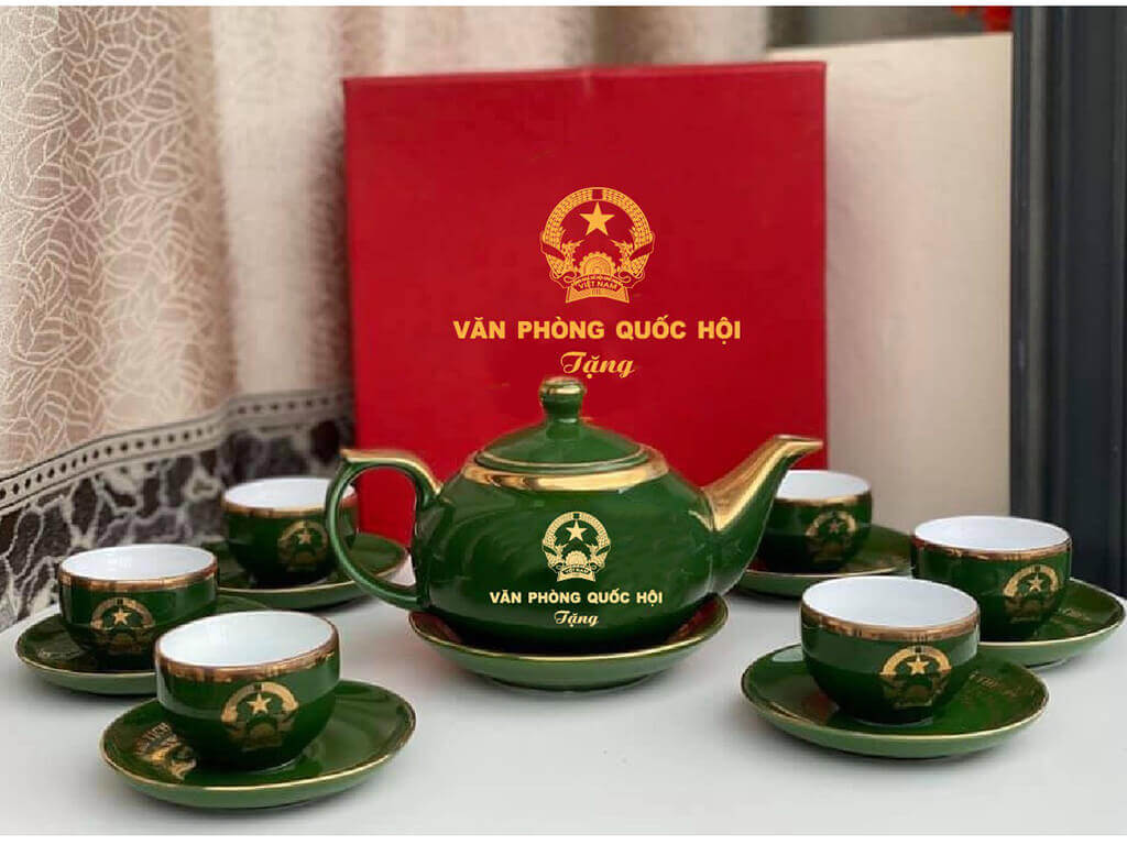 quà tặng đại hội in logo