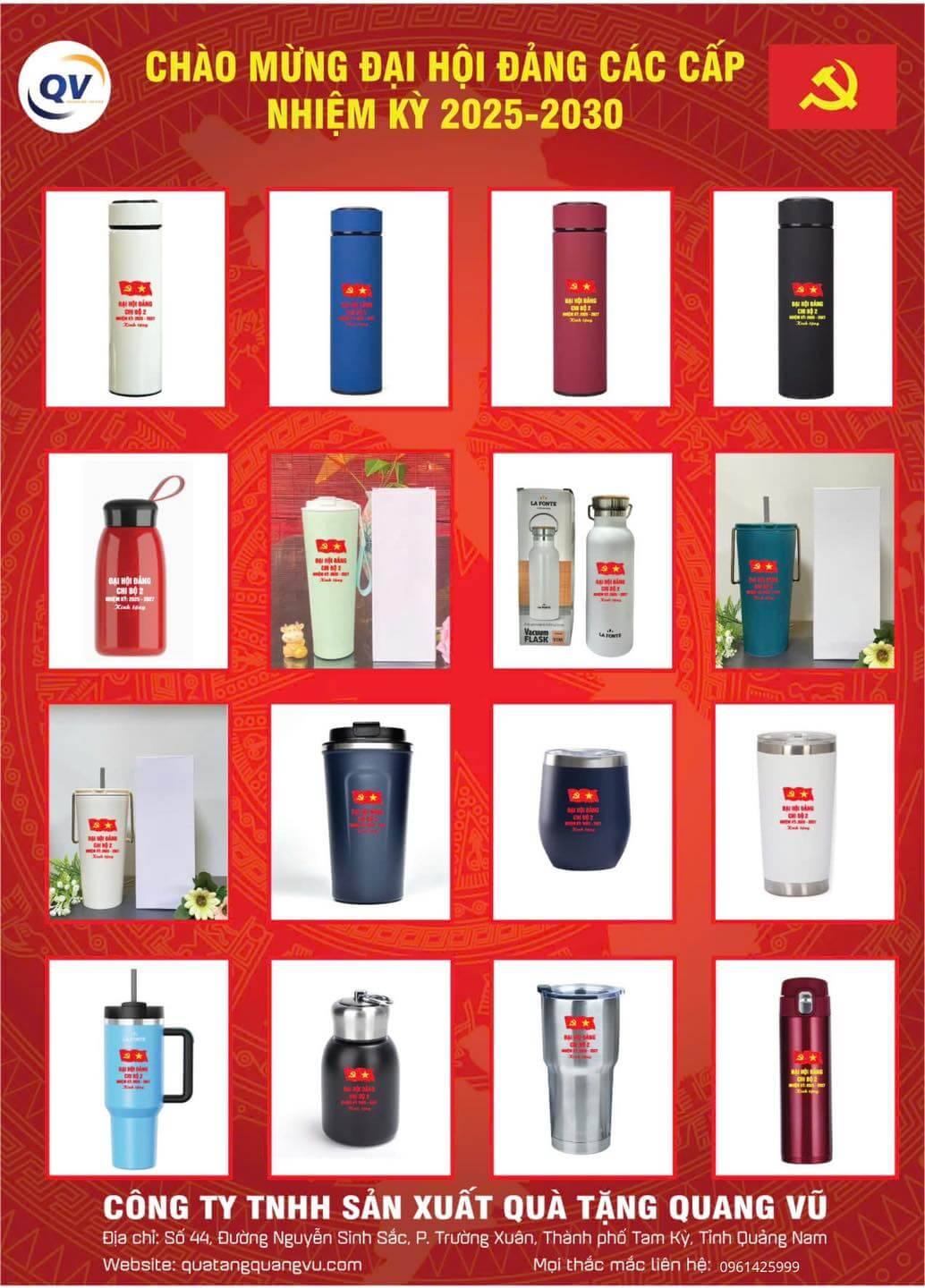 quà tặng đại hội đảng bộ giá rẻ