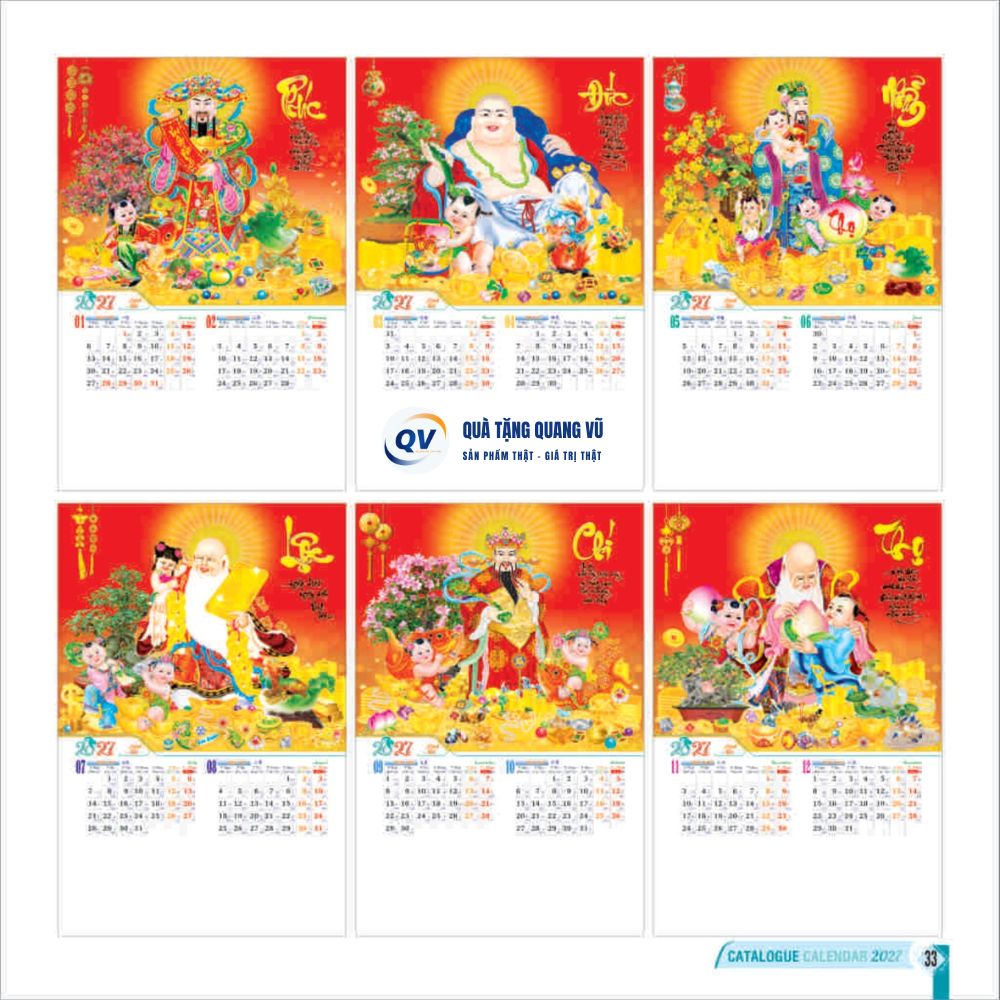 In lịch Tết 2027 theo yêu cầu mã BM24