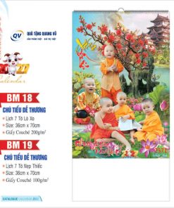 Đặt in lịch Tết 2027 theo yêu cầu mã BM18-BM19