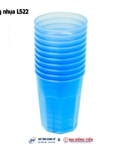 Ly nhựa siêu mỏng L522 Đại đồng tiến in logo