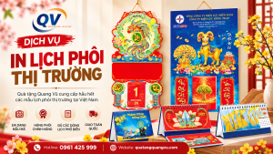 Quà tặng Quang Vũ nhận cung cấp hầu hết các mẫu lịch Tết thị trường